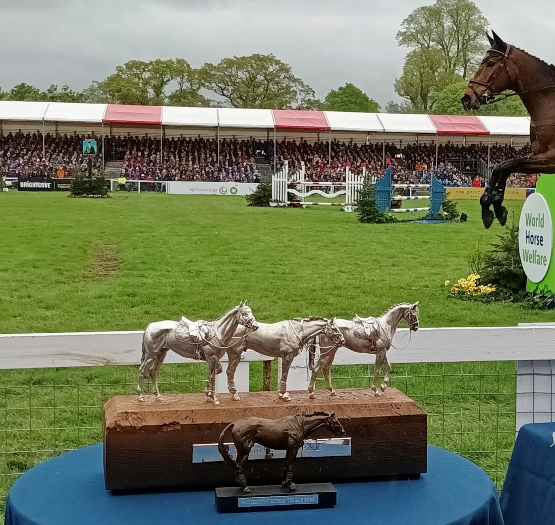 Judy Boyt Horse Sculpture Badminton Trophy