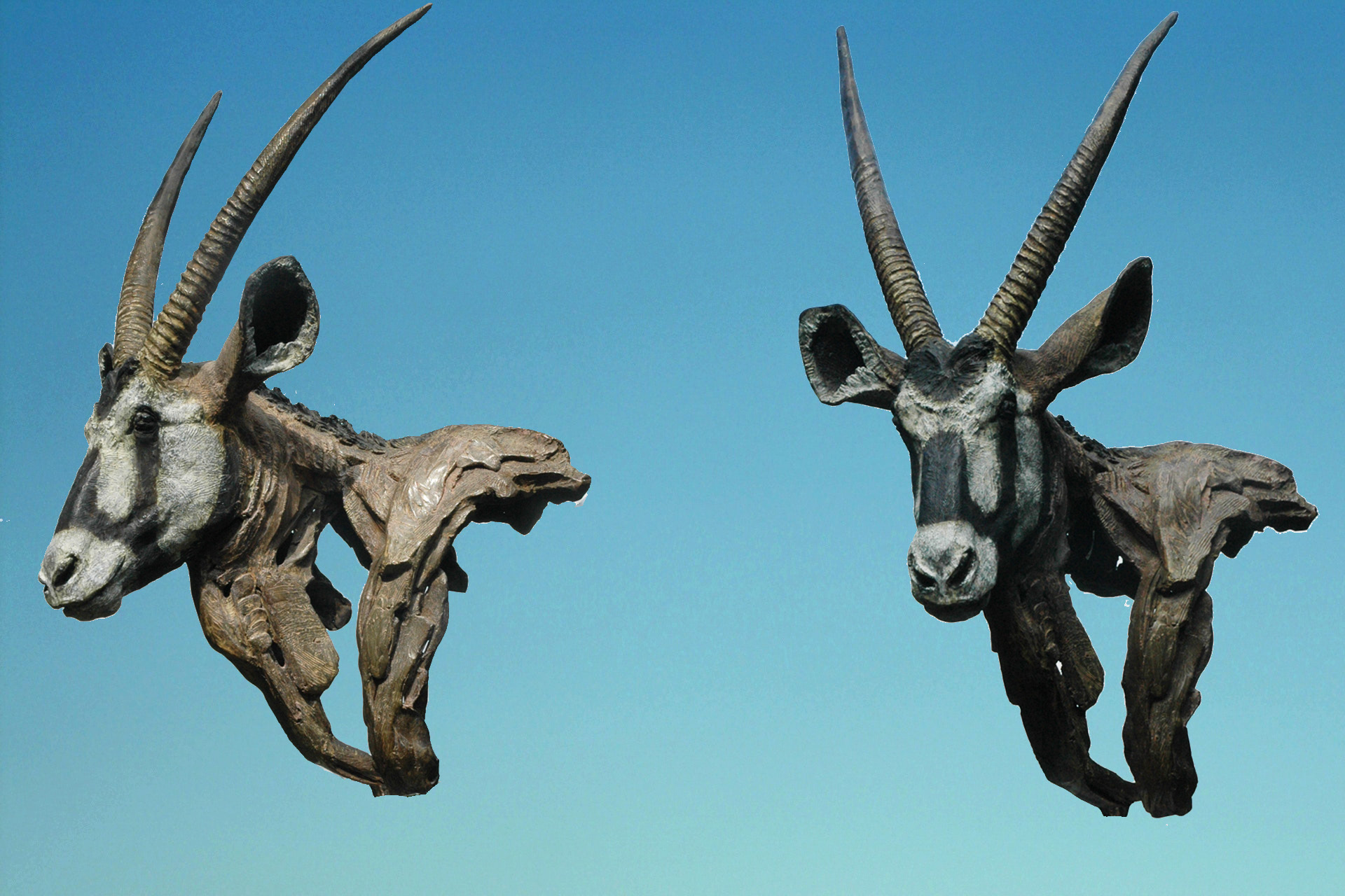 Judy Boyt Animal Sculptures Gemsbok
