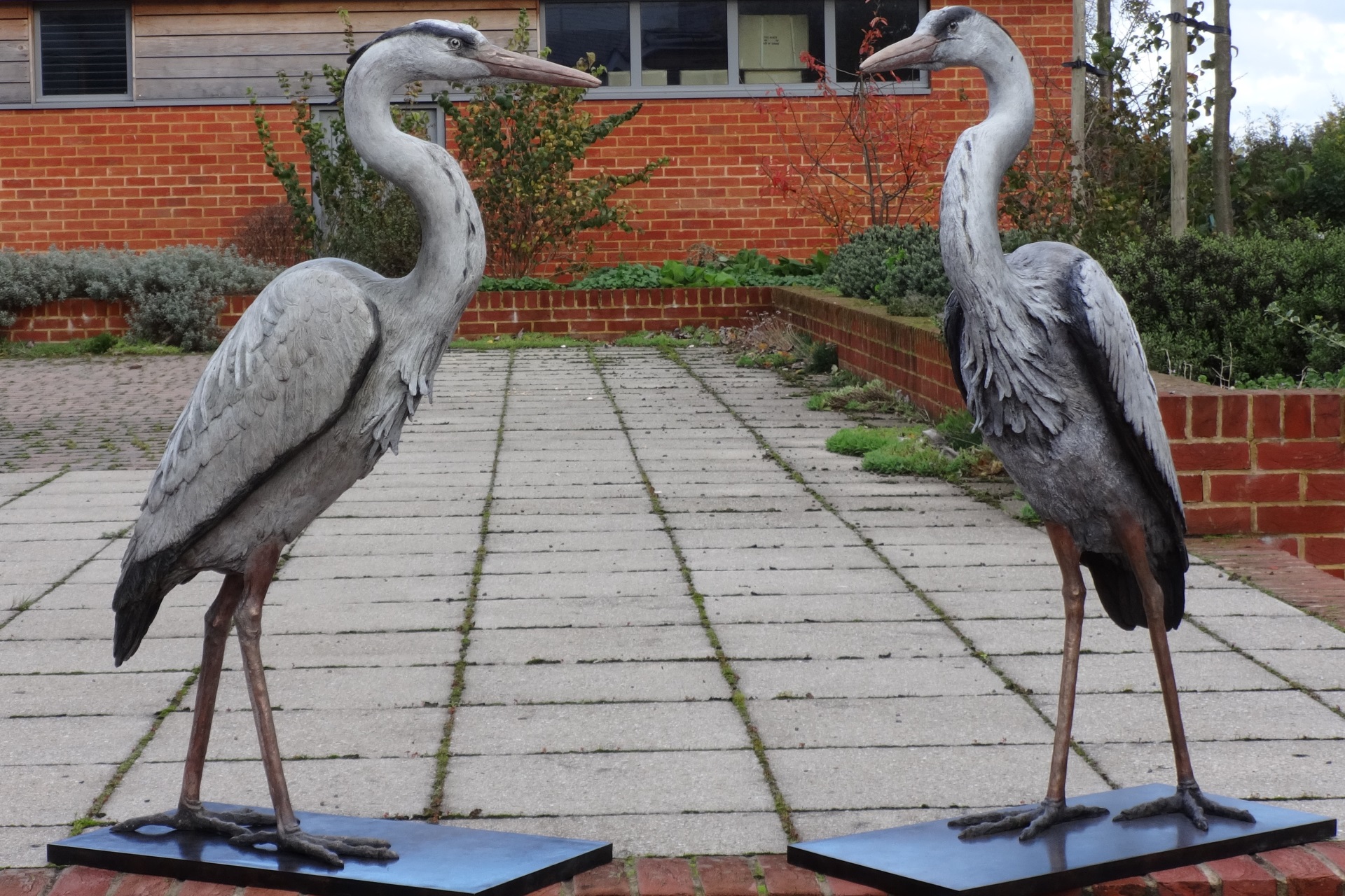 Judy Boyt Animal Sculptures Herons