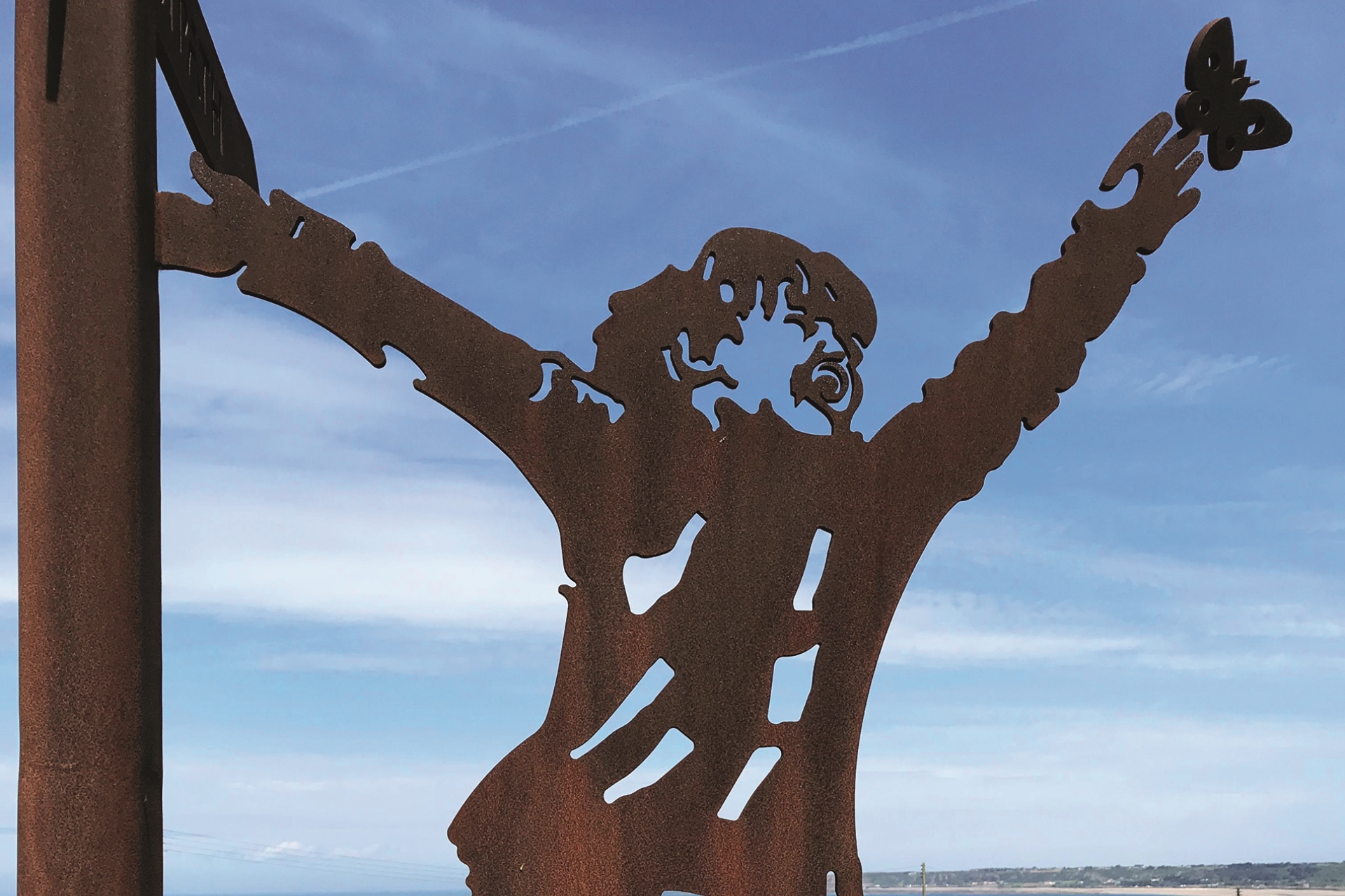 Judy Boyt Human Form Sculptures The Butterfly Girl