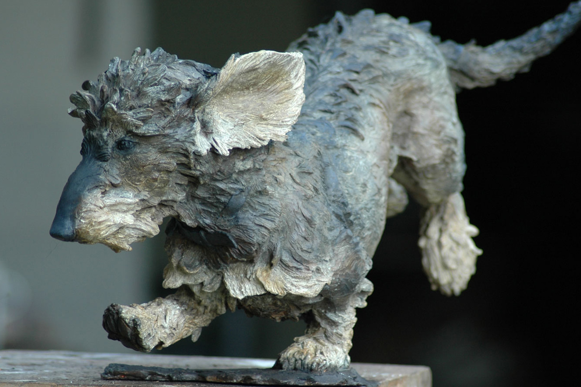 Judy Boyt Dog Sculptures Mitze