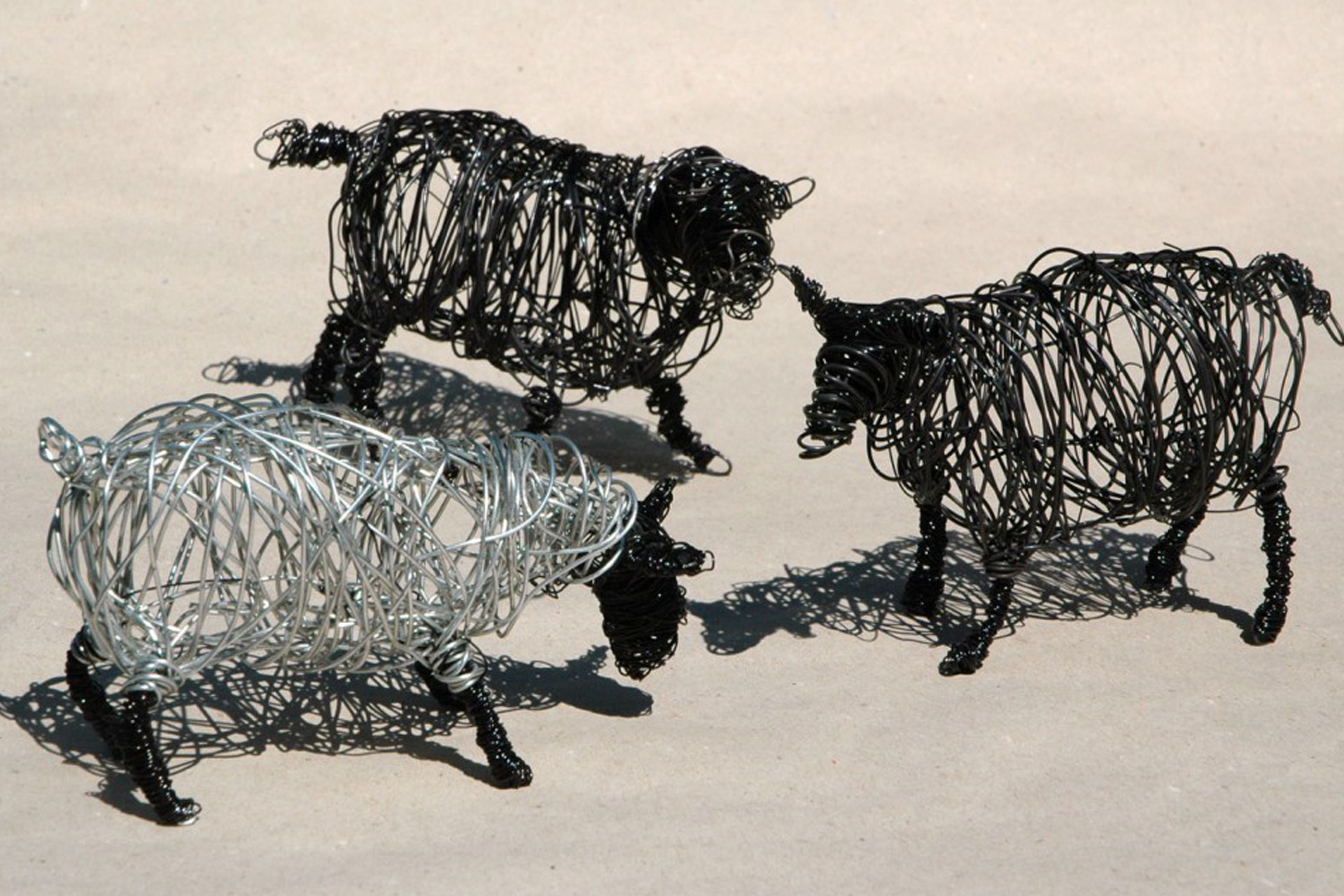 Judy Boyt Animal Sculptures Sheep