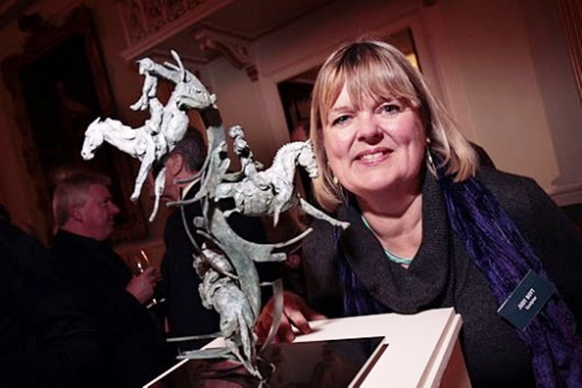 Judy Boyt Horse Sculpture Sporting Olympians