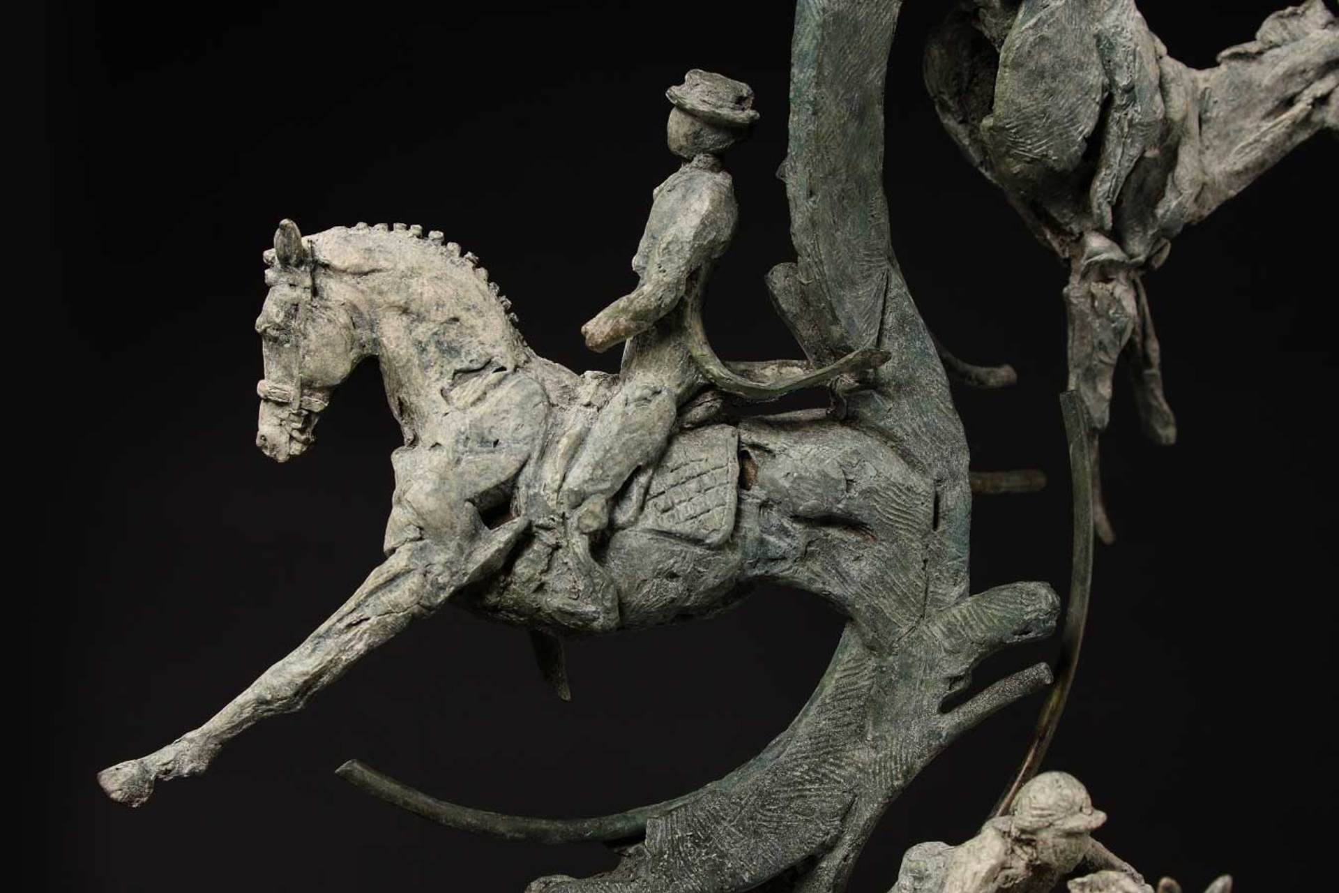 Judy Boyt Horse Sculpture Sporting Olympians