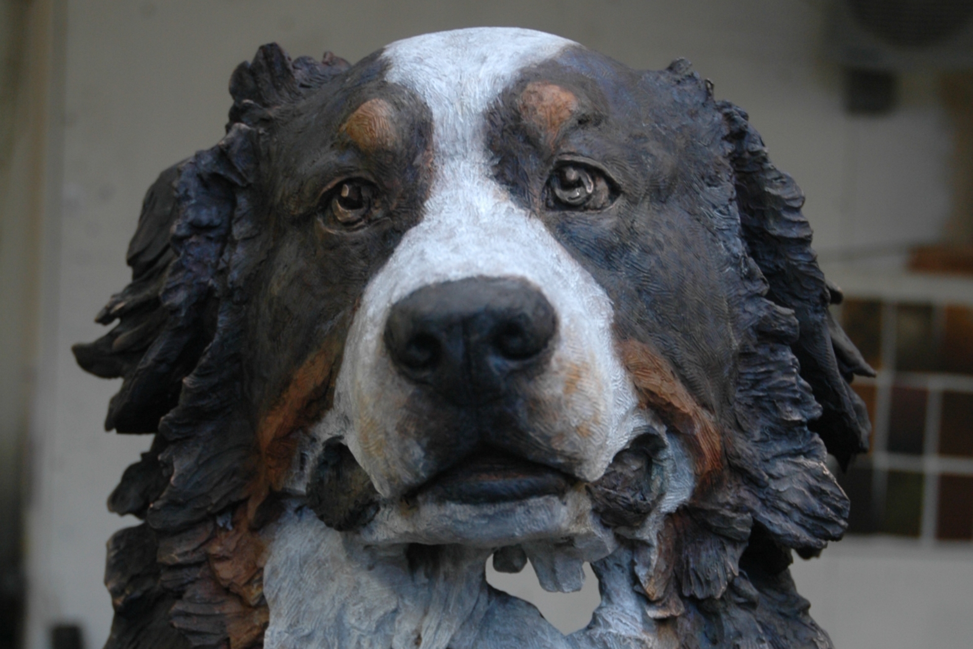 Judy Boyt Dog Sculptures Halo