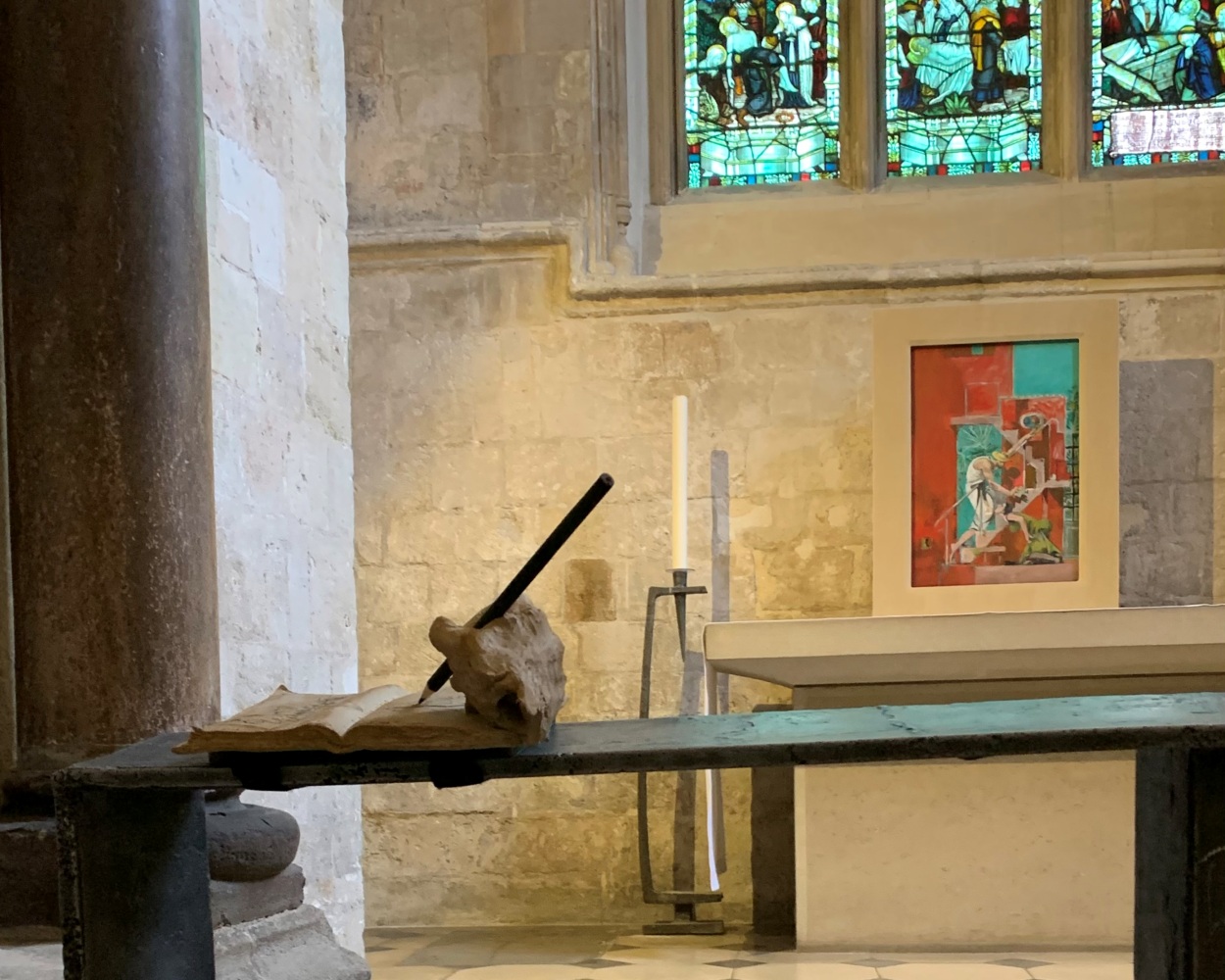 Proposal for Sketchbook for Chichester Cathedral by Judy Boyt
