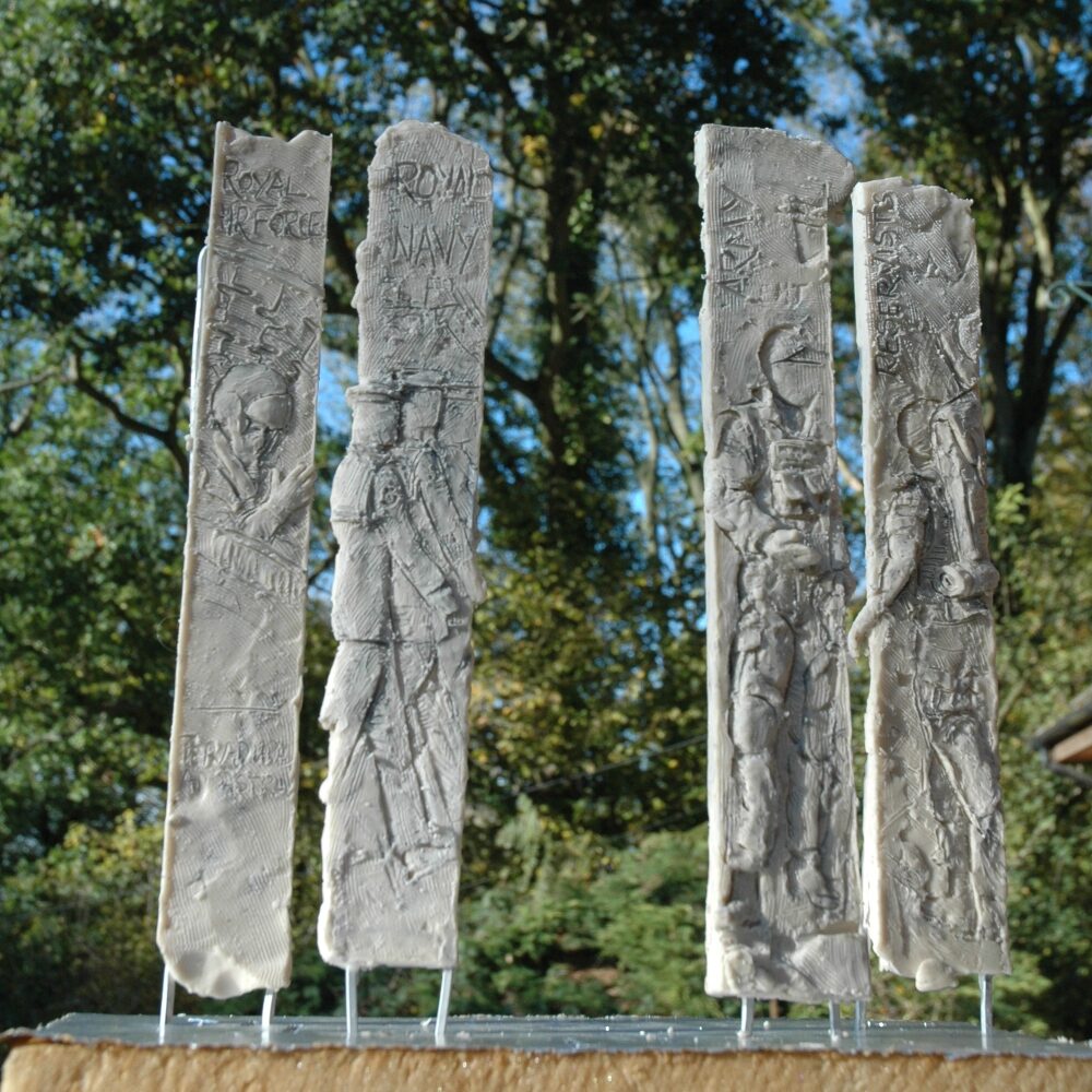 Proposal for Remembrance Day Sculptures for Leicester Council by Judy Boyt